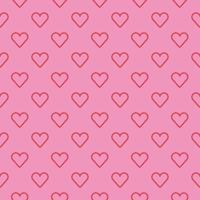 schattig hart liefde Valentijnsdag rood roze patroon streep gestreepte omtrek diagonale achtergrond element vector cartoon afbeelding tafelkleed, picknick mat, inpakpapier, mat, stof, textiel, sjaal.