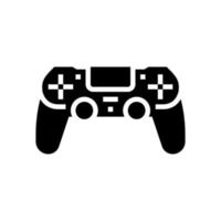 speel spel geek glyph pictogram vectorillustratie vector