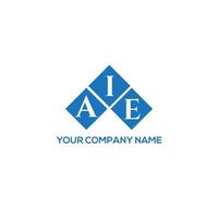 aie creatieve initialen brief logo concept. aie brief design.aie brief logo ontwerp op witte achtergrond. aie creatieve initialen brief logo concept. aie brief ontwerp. vector