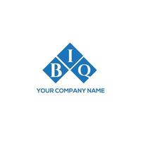biq brief logo ontwerp op witte achtergrond. biq creatieve initialen brief logo concept. biq brief ontwerp. vector