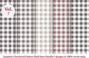 geruite lijnen patroon, geruit patroon, argyle vector, tartan patroon in retro stijl vector