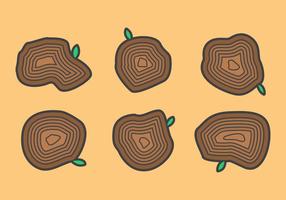 Gratis Tree Rings Vector Illustratie # 3