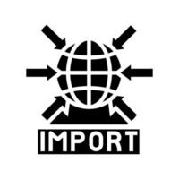 import transport glyph pictogram vector zwarte illustratie