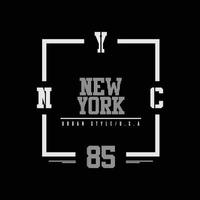 New York City illustratie typografie vector t-shirt ontwerp