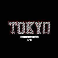 Tokyo typografie vector t-shirt ontwerp