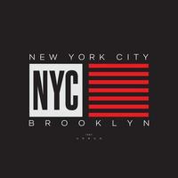 New York City illustratie typografie vector t-shirt ontwerp