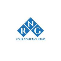 rng brief logo ontwerp op witte achtergrond. rng creatieve initialen brief logo concept. rng-briefontwerp. vector