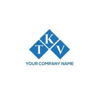 tkv brief design.tkv brief logo ontwerp op witte achtergrond. tkv creatieve initialen brief logo concept. tkv brief design.tkv brief logo ontwerp op witte achtergrond. t vector