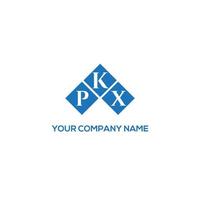 pkx brief logo ontwerp op witte achtergrond. pkx creatieve initialen brief logo concept. pkx brief ontwerp. vector