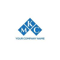 mkc brief logo ontwerp op witte achtergrond. mkc creatieve initialen brief logo concept. mkc brief ontwerp. vector