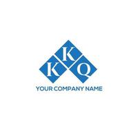 kkq brief logo ontwerp op witte achtergrond. kkq creatieve initialen brief logo concept. kkq brief ontwerp. vector