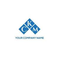 ckm brief logo ontwerp op witte achtergrond. ckm creatieve initialen brief logo concept. ckm brief ontwerp. vector
