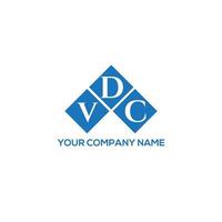 vdc brief logo ontwerp op witte achtergrond. vdc creatieve initialen brief logo concept. vdc brief ontwerp. vector