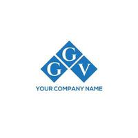 ggv brief logo ontwerp op witte achtergrond. ggv creatieve initialen brief logo concept. ggv-briefontwerp. vector
