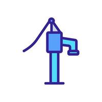 waterpomp pictogram vector overzicht illustratie