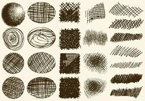 Crosshatch vectoren