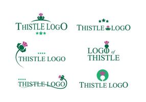 Distel logo vector