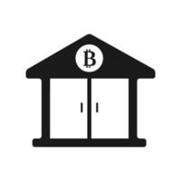 bank illustratie vector logo sjabloon