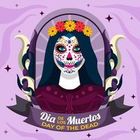 dia de los muertos concept vector