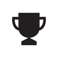 trofee, sportbeker pictogram vector in clipart-stijl