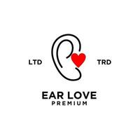 liefde oor gezondheidszorg logo sjabloon vector icon