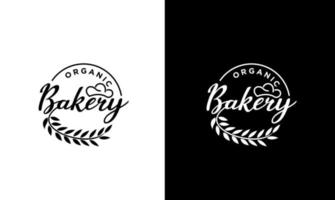 bakkerij vintage badge en labels vector