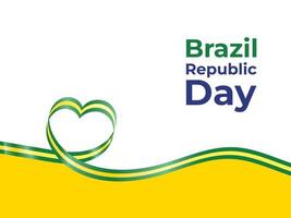 republiek dag van brazilië vector