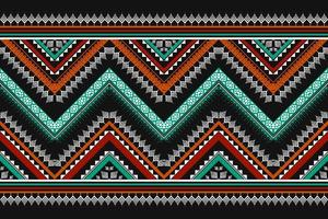 Azteekse etnische patroon traditioneel. geometrisch patroon in tribal. ontwerp voor achtergrond, behang, vectorillustratie, textiel, stof, kleding, batik, tapijt, borduurwerk. vector