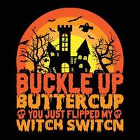 halloween t-shirt ontwerp t-shirt vector