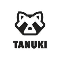 tanuki de wasbeer vector