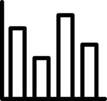 lijnpictogrammen voor analyses vector