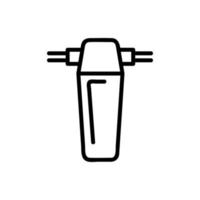 pomp water pictogram vector. geïsoleerde contour symbool illustratie vector