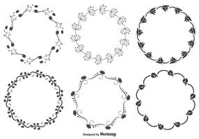 Decoratieve Frame Set vector