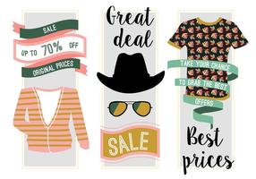 Gratis Fashion Sale Vector Achtergrond