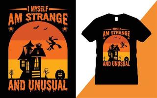 halloween t-shirt ontwerp vector. t-shirt, pompoen, spin, halloween t-shirt, halloween t-shirtontwerp, vector