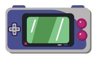 draagbare videogameconsole vector