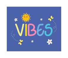 vibes miniposter vector