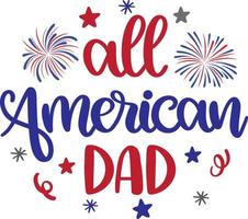 all american dad vector, 4 juli vector, american vector