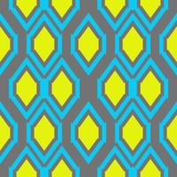 aziatisch ikat geometrisch geweven patroon vector