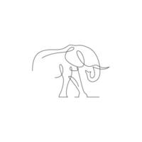 olifant pictogram logo ontwerp illustratie vector