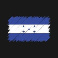 Honduras vlag penseelstreken. nationale vlag vector