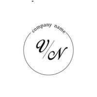 eerste v logo monogram brief minimalistisch vector