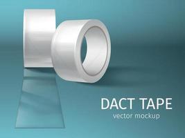 duct tape rolt achtergrond vector