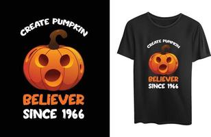 halloween vector typografie t-shirt