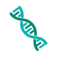 vectorillustratie van trendy dna-pictogram. vector