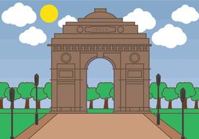 India Gate Vector