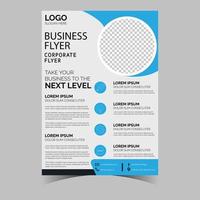 zakelijke briefpapier sjabloon corporate flyer ontwerp vector