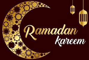 ramadan kareem islamitische achtergrond heilige maand voor moslim vector