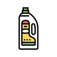 baby poeder fles kleur pictogram vectorillustratie vector