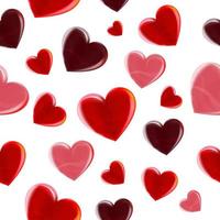 Valentijnsdag harten vector